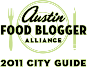 Austin Food Blogger Alliance City Guide Logo
