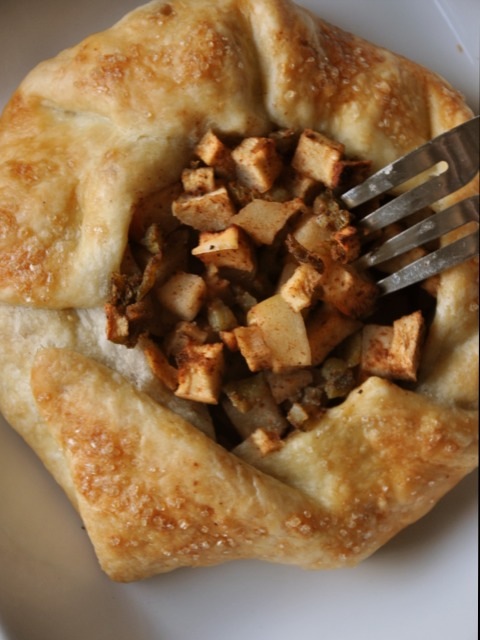 Apple and Hatch Chile Galette