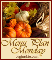 Menu Plan Monday Fall Logo