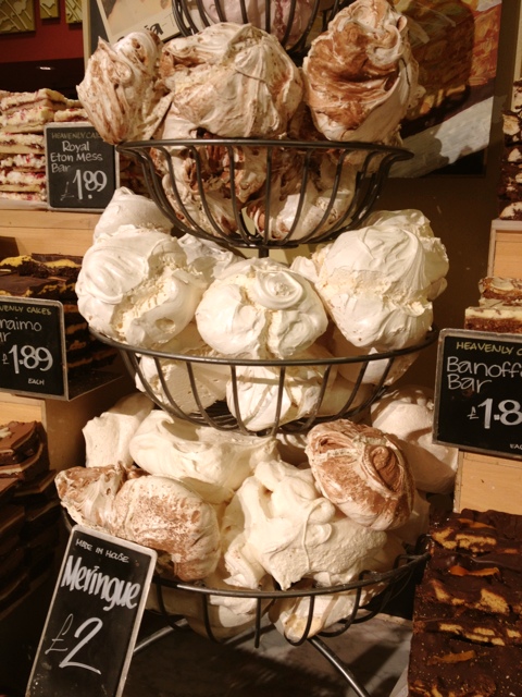 Meringues at Whole Foods Market in London